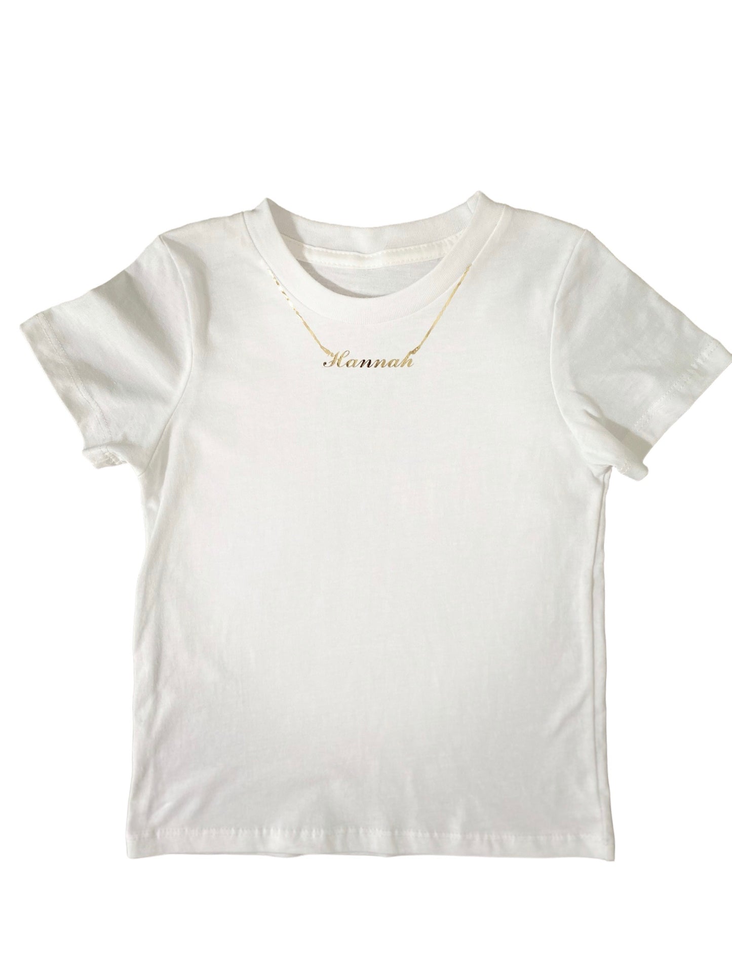 The Classic Bling: Organic Toddler Short Sleeve Tee - Starter Bling